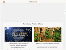 Tablet Screenshot of magazine.arablounge.com